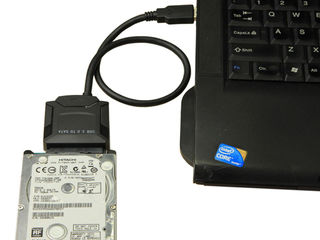 Переходники для жестких дисков SATA в USB 3.0  Легко подключить большой HDD от стационара к ноутбуку