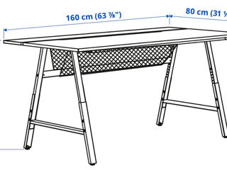 Set de mobilă pentru oficiu IKEA foto 6