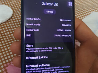 Galaxy S8 Ecranu Nui Crăpat Zgîriat foto 1