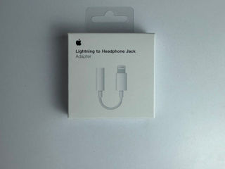 Adapter Lightning 3.5mm nou foto 1