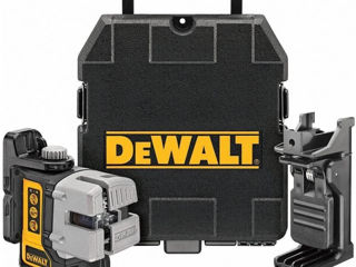 Nivela laser cu 3 linii(orizontala, verticala si laterala) / уровень лазерный линейный dewalt dw089k foto 1