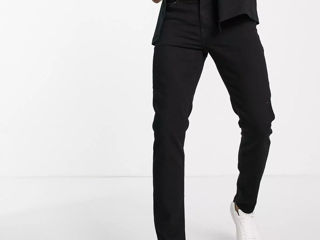 Чёрные джинсы Asos Design размера W30 L34 пошива skinny foto 3