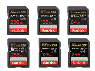 Sandisk Lexar 64 / 128 / 256 GB SDXC