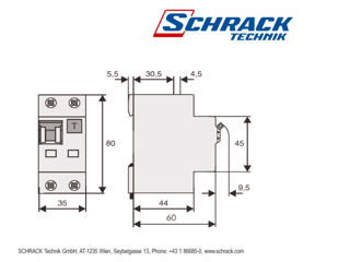 Întrerupător combinat/RCD (RCBO) C16/1+N/30 mA/Tip A (Austria) foto 9