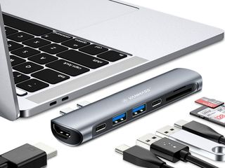 Type-C Dock Station / HDMI, LAN, DP, VGA, USB / Thunderbolt 3