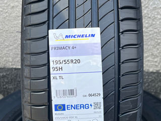 2 шины/ 2 anvelope 195/55 R20 Michelin Primacy 4+/ Доставка, livrare toata Moldova  фото 0