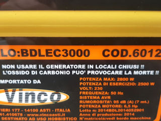 Generator vinco si startek /italia foto 3