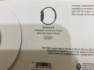 Apple Watch Series 8 45mm, nou, a fost purtat foarte putin foto 5