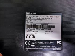 Toshiba Satellite M50D 15.6/8/500/ A4 foto 6