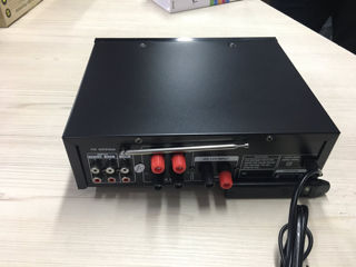 Amplificator mixer karaoke 2 microfoane bluetooth , Flashca , USB , aux 200 W foto 4