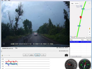 Azdome GS63H,Wi-Fi, GPS registrator foto 7