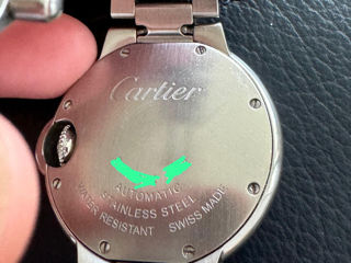 Женские часы Cartier Ballon Bleu с бриллиантами фото 2
