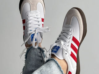 Adidas Samba OG White Scarlet foto 8