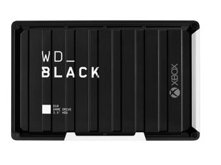 Western Digital Black D10 Game Drive Xbox 12Tb - всего 3499 леев!