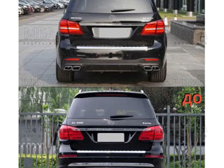 Обвес GL в GLS63 AMG Mercedes GLS X166 Фары Бампер Капот foto 3