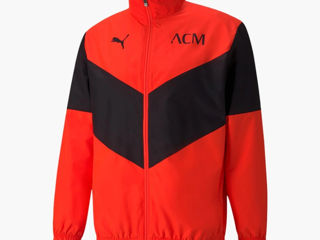 AC Milan Pre Match Jacket-Red