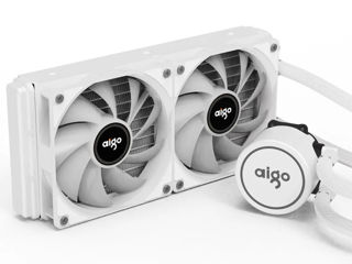 Liquid cooler Aigo ACSE 240 White / Black foto 1