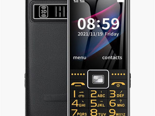 Мобильный телефон с большими кнопками-усилителем сигнала-Мощным звуком-Мощной батареей: 6800мАч.3-4G