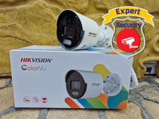 SET 6 Megapixel HIKVISION COLOR VU + Microfon, Camer IP , 3 Ani Garantie, Credit 0%, Livrare foto 3