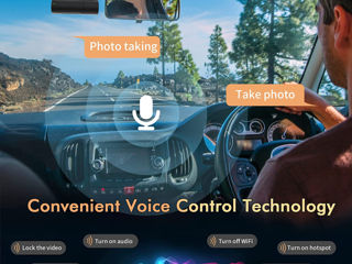 Cameră de bord kawa D6 dash cam 2k 1440p full hd foto 6