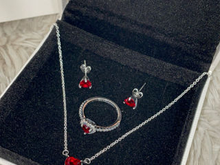 Elevated Heart Red Set Pandora foto 3