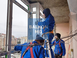 Reparatii de balcoane. Alungirea balconului, demolarea. Renovarea, extinderea balcoanelor și loggii. foto 3