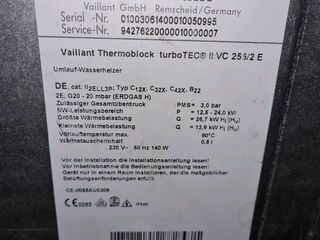 Vaillant Turbotec VC 255/2 E Adus din germania foto 5