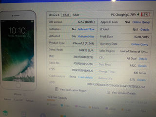 iPhone 6 64gb  blocat icloud foto 4