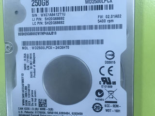 HDD -  на  Ноутбук  - Western digital  - HGST - Seagate