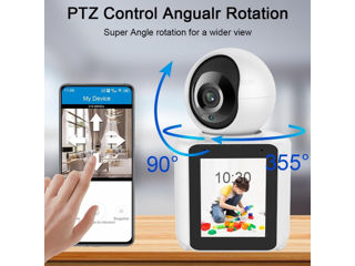 Camera cu ecran, videoneanea Full-HD, WIFI, интеллектуальная радионяня с искусственным интеллектом