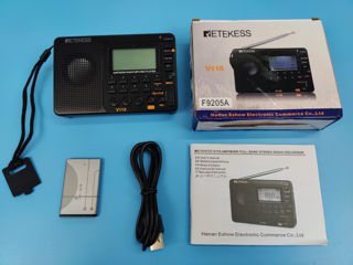 Радиоприемник,MP3 плеер,диктофон Retekess V115 foto 2