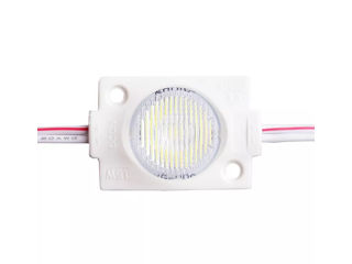 Modul cu lentile LED Premium N1 10x45 2835-1 1.5W IP65 12V CW – 20 buc Modul LED de capăt cu lenti foto 3