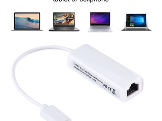 Сетевые карты USB, USB3.0, Type-C, 100/1000Mbps foto 2