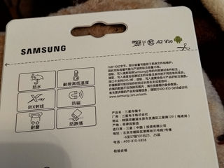 Оригинальная Samsung Microsd . 256 Гб. A2,v30,c10 Sdxc. Новая foto 3