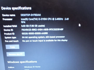 Vand Laptop Fujitsu