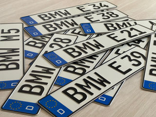 Номерные знаки БМВ Германия BMW e30,e21,e28,e34,e39,e38,m5,m3 foto 3