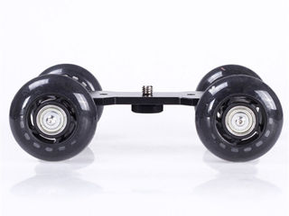 Dolly Mini Car Skater Track Slider для DSLR камеры Черный + Шаровая голова Grip Ball Head foto 4