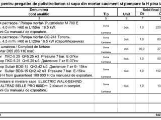 Продаю комплект оборудования для полистеролбетона и стяжки. (PF sau PJ) foto 20