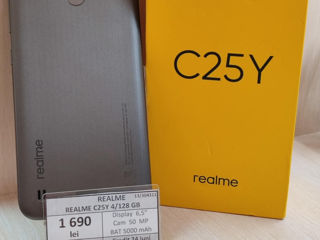RealMe C25Y  4/128 gb  1690 lei