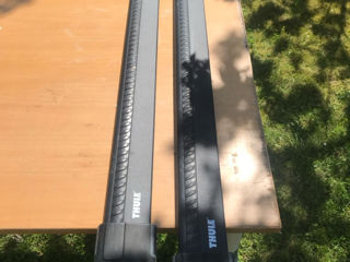 Thule wingbar edge negre >> volkswagen passat universal