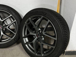 Jante Borbet R19 + Anveloe iarnă Michelin 225/45 R19 foto 6