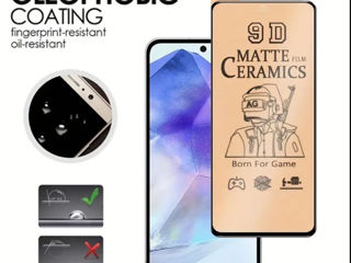 Samsung A25 A35 A55 Sticla Ceramic mat soft Film foto 4