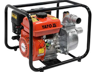 Se vinde Motopompă Yato -85401 500 l/min 3.6 kW benzină În rate la 0%. Livrare în toată Moldova. foto 1