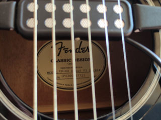 Гитара акустическая Fender