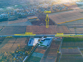 Teren agricol cu potențial comercial, situat într-o locație excelentă pe traseul Chișinău-Ungheni R1