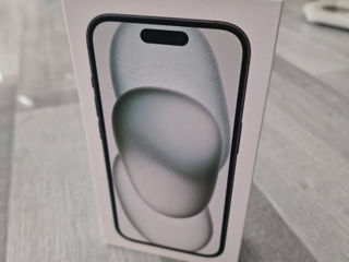 Apple iPhone 15 128Gb = 700 €. (Black). Гарантия 1 год! Garantie 1 an. Sigilat. Запечатанный.