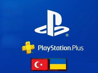 PS + подписка для ps5 ps4. Регистрация PSN в регионе Украина и Турция. Покупка игр