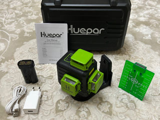 Laser Huepar B03CG 3D 12 linii +   magnet + tinta + garantie + livrare gratis