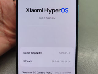 Xiaomi POCO F3, Blue, 256gb foto 3