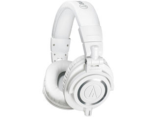 Наушники Audio-Technica ATH-M50XWH (Белые) для студийного и домашнего использования.